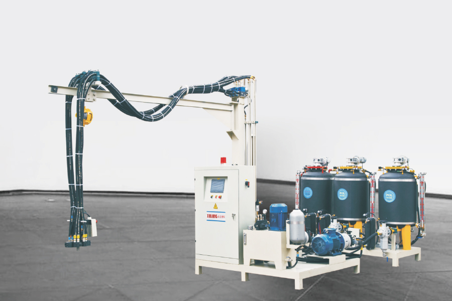 دستگاه تزریق فشار بالا پلی اورتان سه جزء دستگاه تزریق فشار بالا پلی اورتان سه جزء